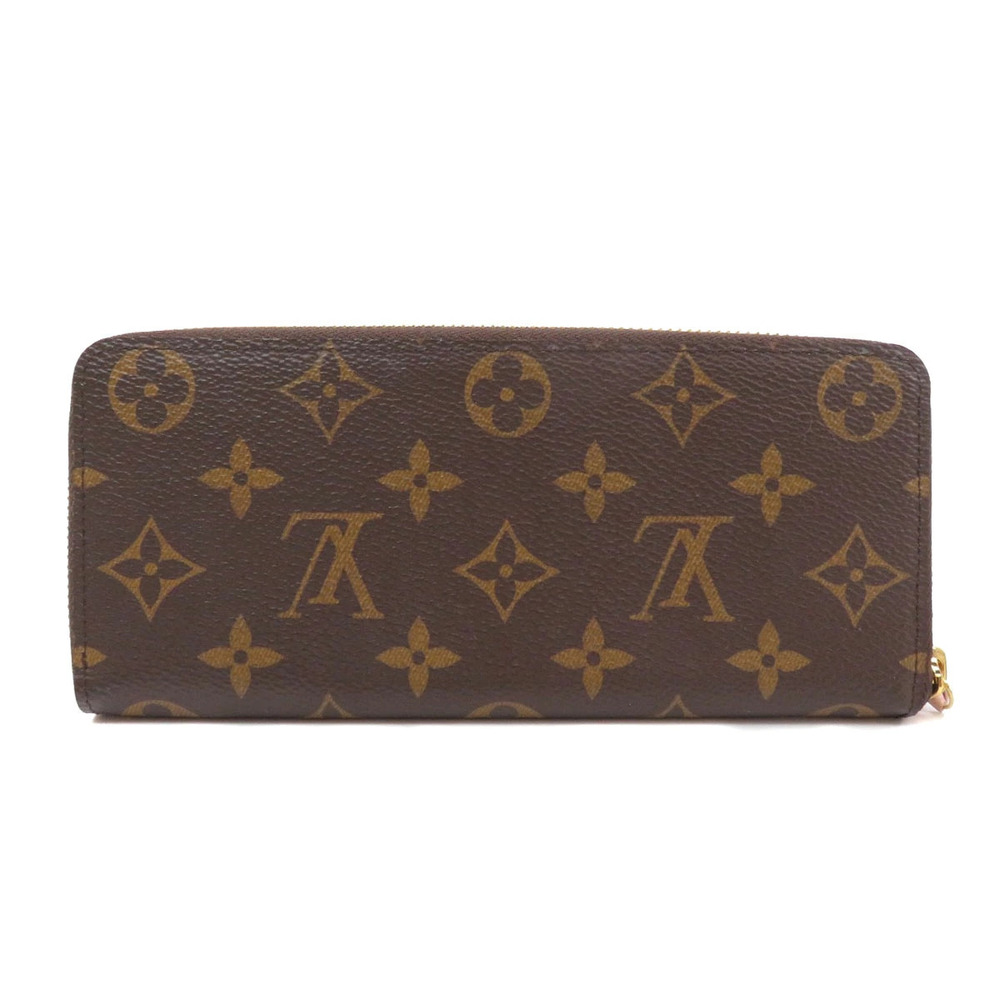 Louis Vuitton Pink Ballerine Long Rose Portefeuille Clemence Damier Wallet Pink